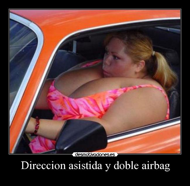 carteles direccion asistida doble airbag desmotivaciones