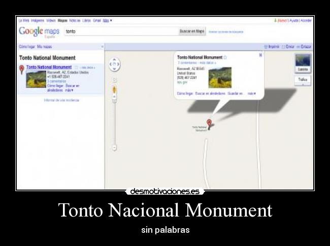 Tonto Nacional Monument - sin palabras