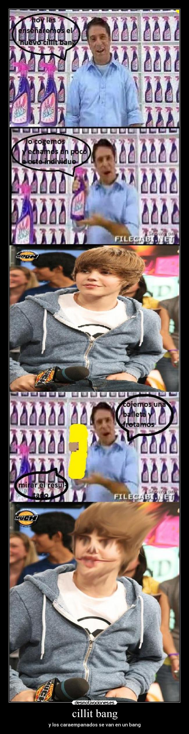 cillit bang - y los caraempanados se van en un bang