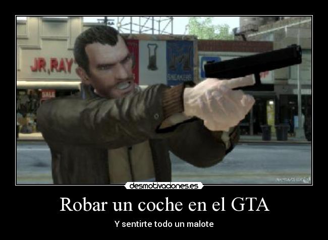 Robar un coche en el GTA - 