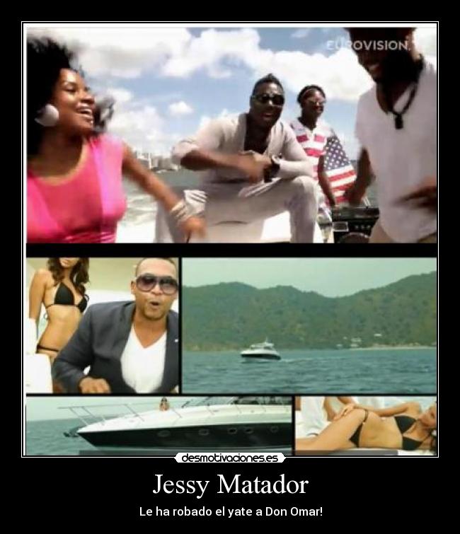 Jessy Matador - Le ha robado el yate a Don Omar!