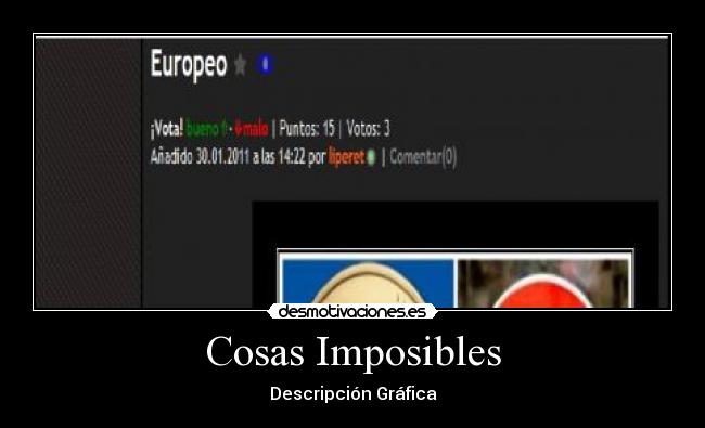 Cosas Imposibles -