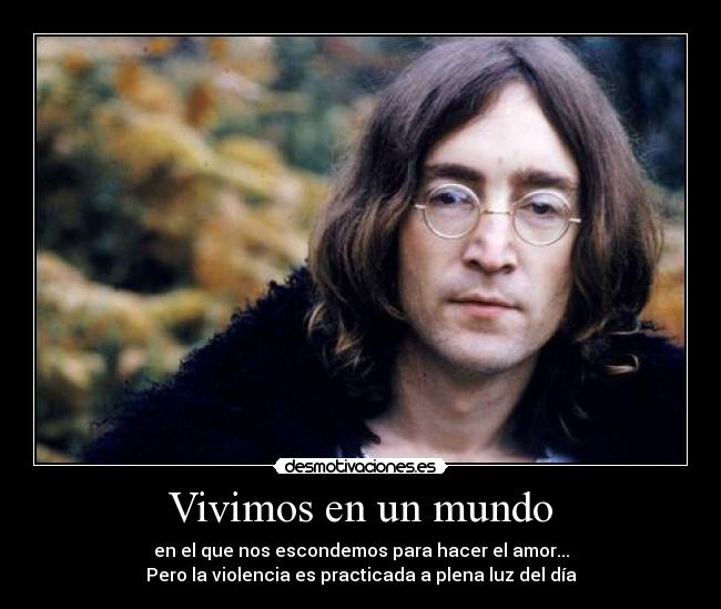 Vivimos en un mundo -