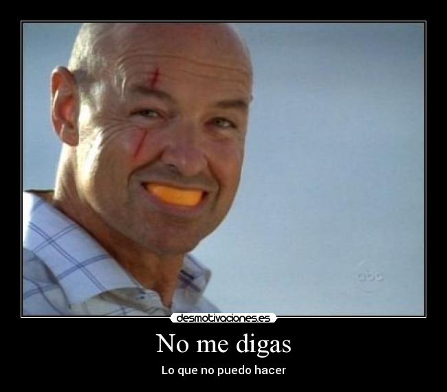 No me digas - 