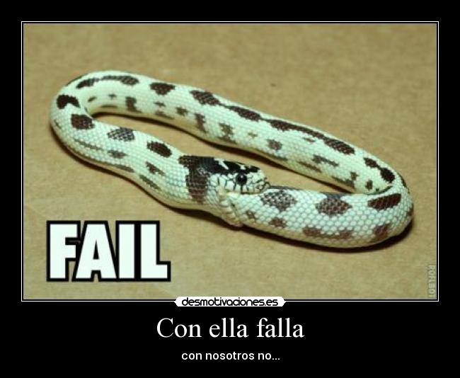 Con ella falla - 