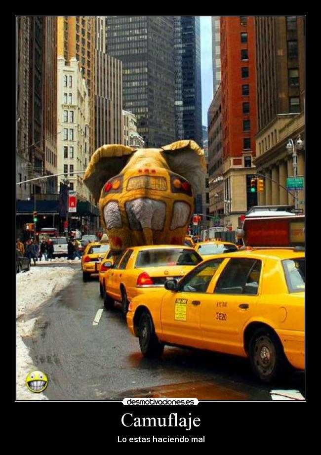 Camuflaje - Lo estas haciendo mal