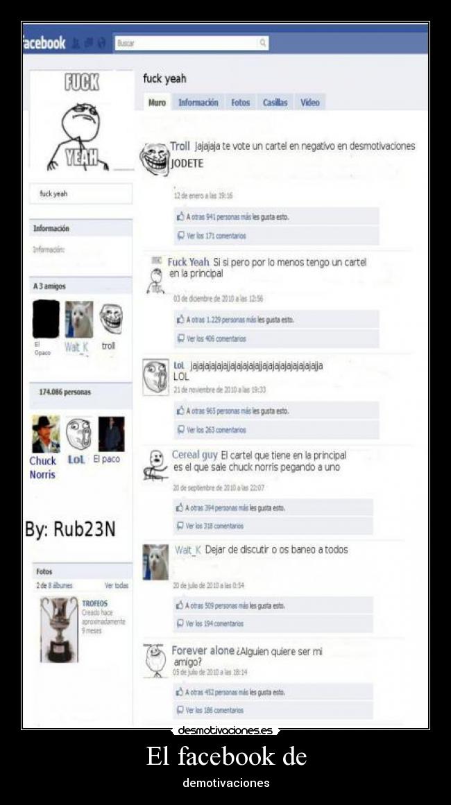 El facebook de -