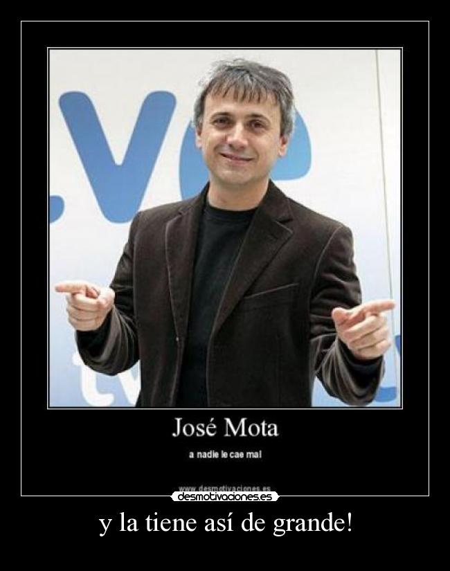 y la tiene así de grande! - 