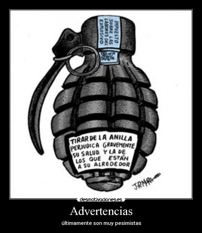 Advertencias -