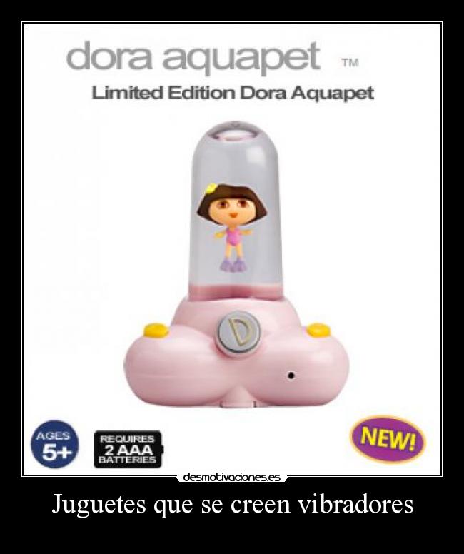 Juguetes que se creen vibradores -