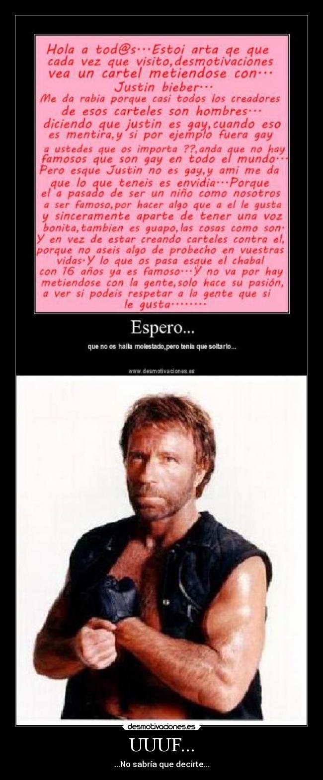 UUUF... - ...No sabría que decirte...