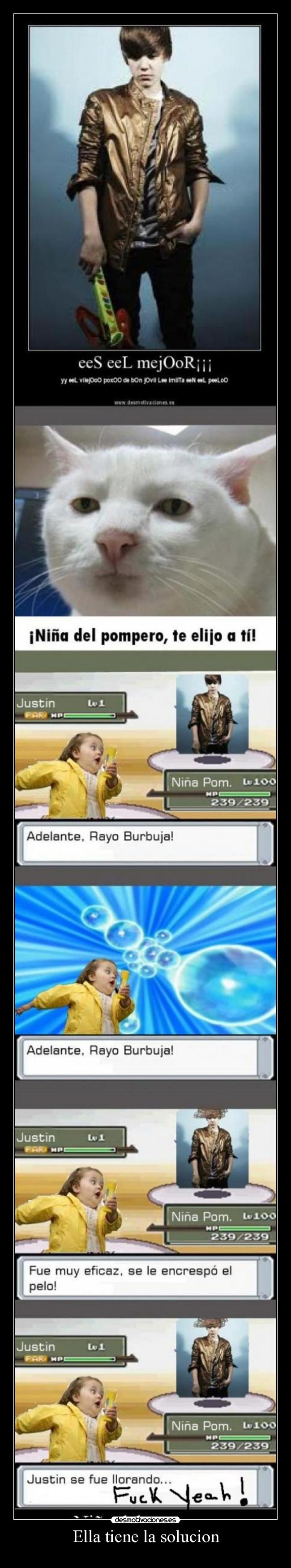 Ella tiene la solucion - 