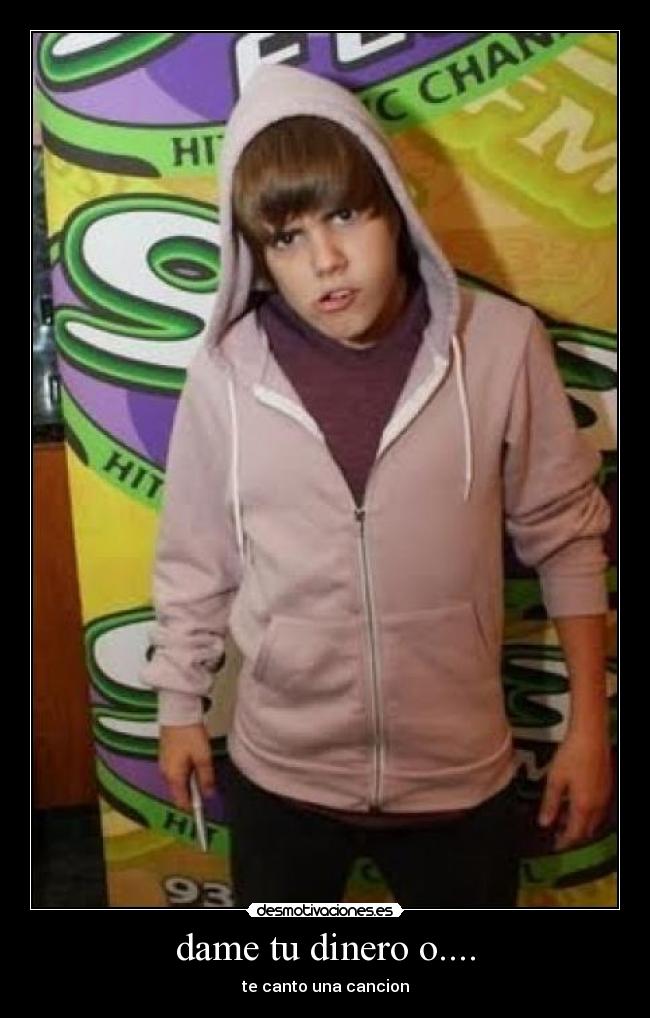 dame tu dinero o.... - 