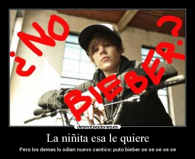 La niñita esa le quiere -