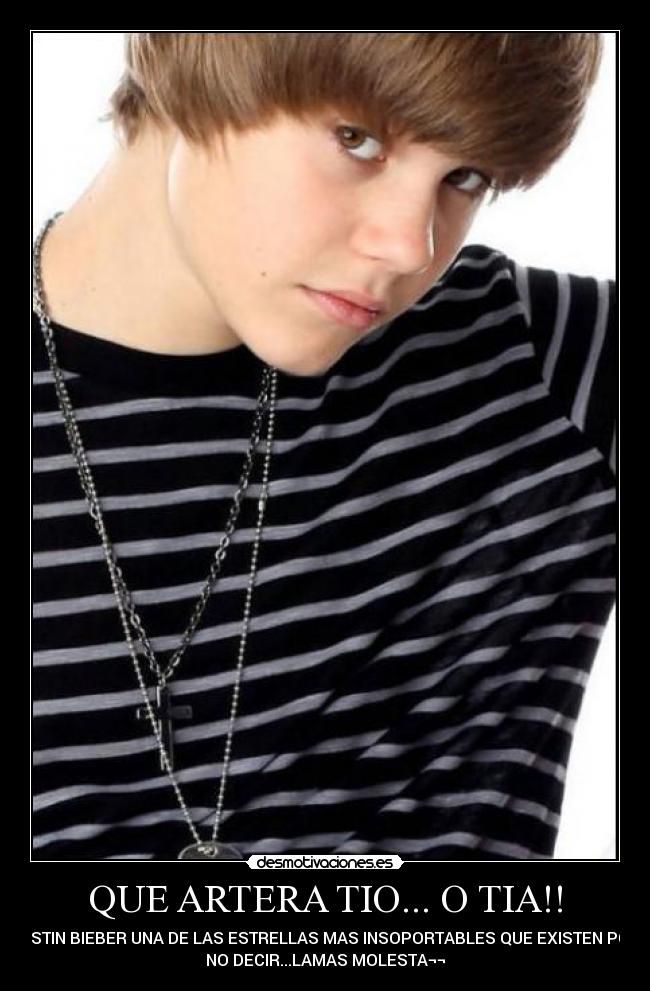 QUE ARTERA TIO... O TIA!! - 