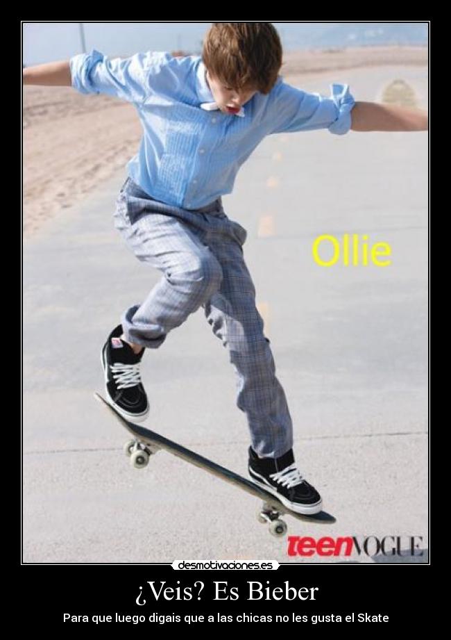¿Veis? Es Bieber -