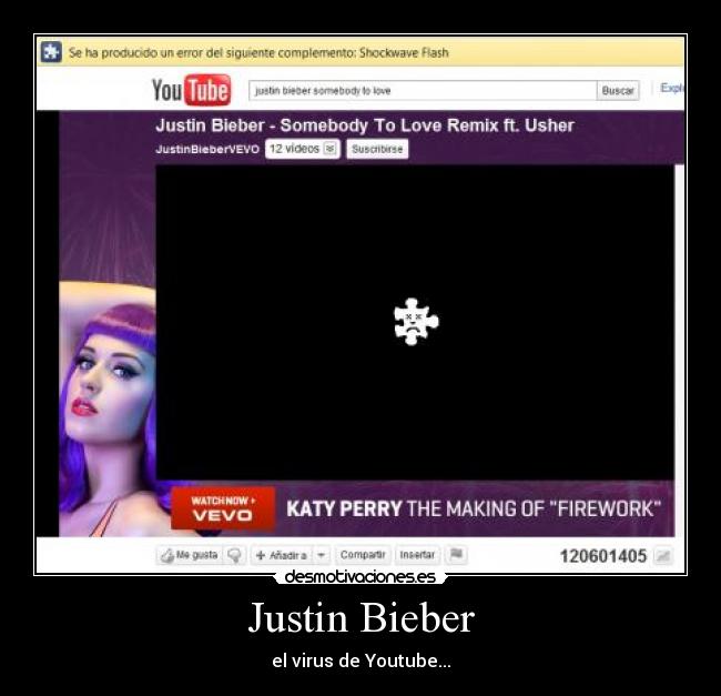 Justin Bieber - el virus de Youtube...