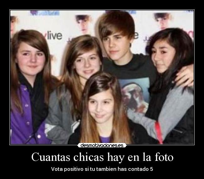 Cuantas chicas hay en la foto - 