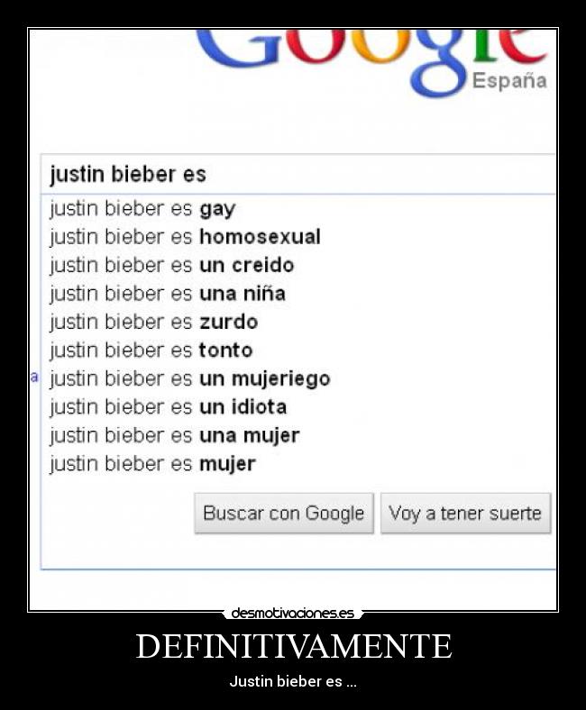 DEFINITIVAMENTE - Justin bieber es ...