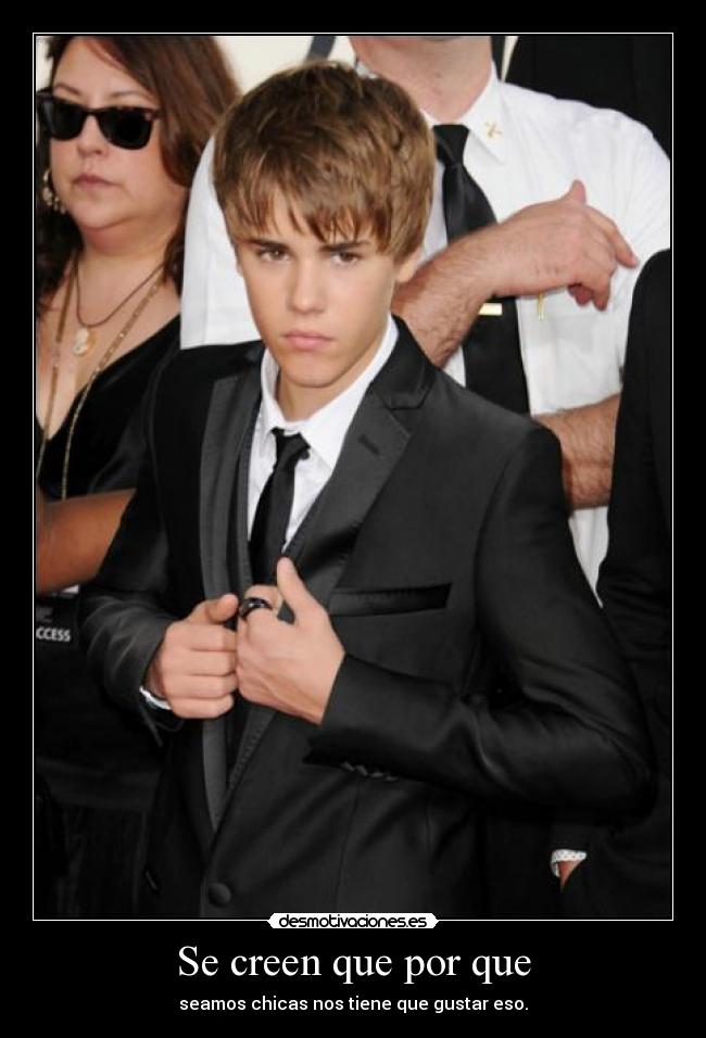 Se creen que por que -