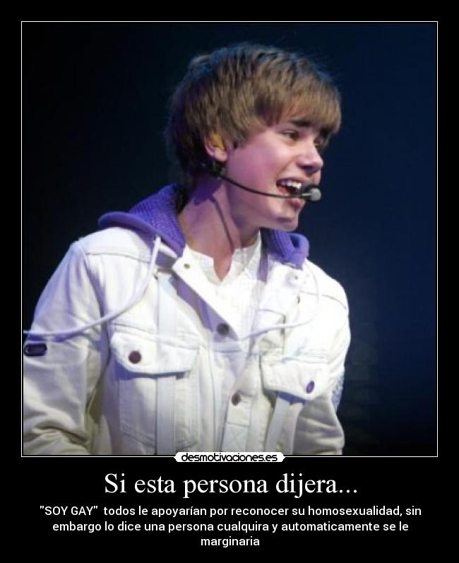 Si esta persona dijera... -