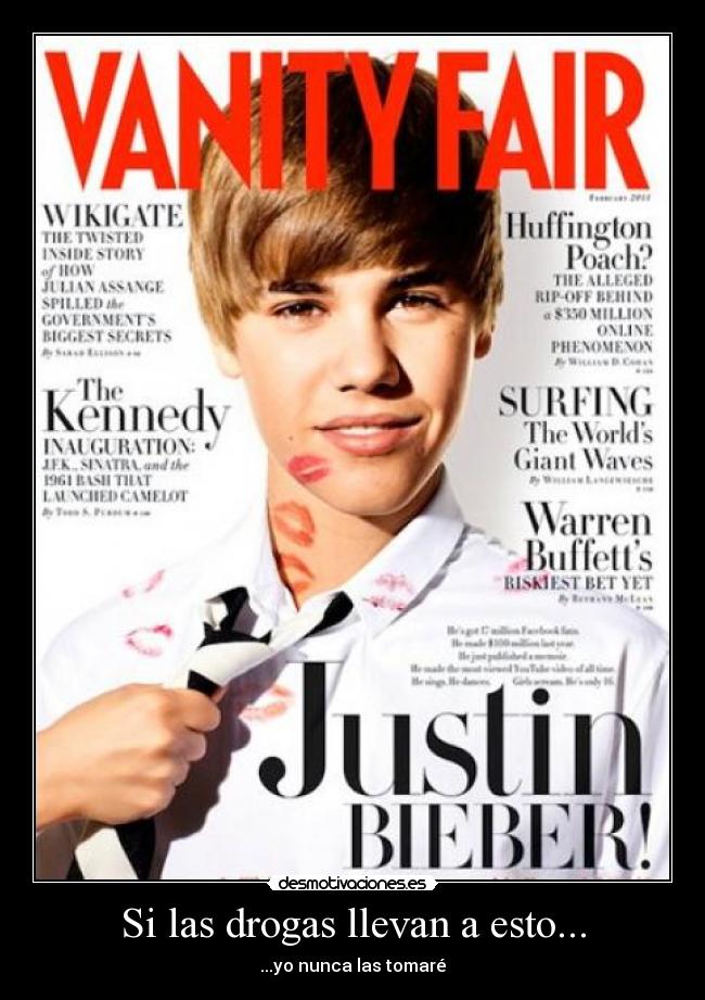 Si las drogas llevan a esto... - ...yo nunca las tomaré