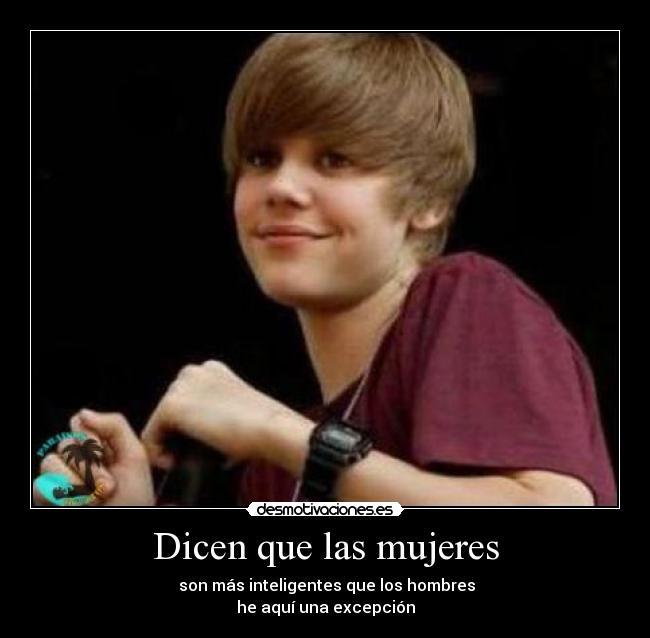 Dicen que las mujeres -