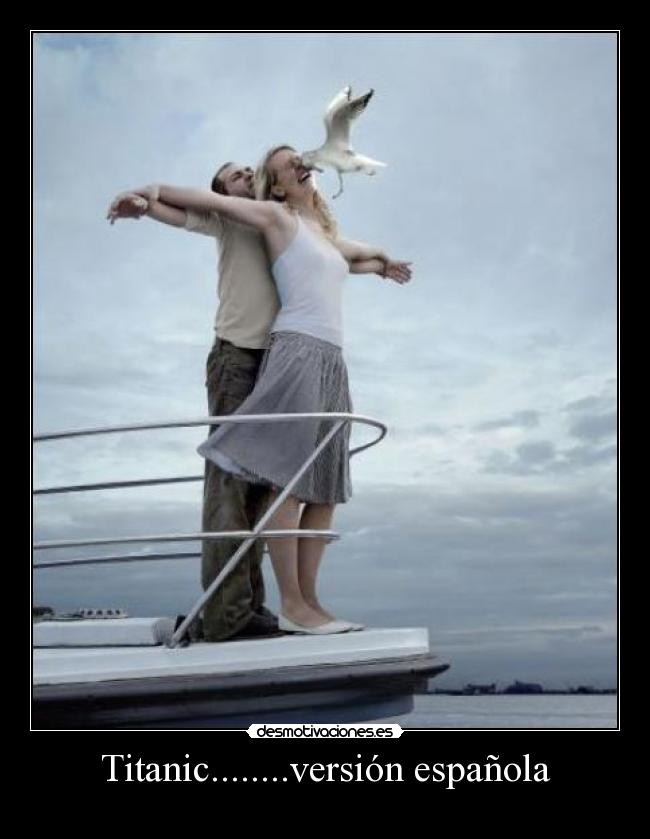 carteles titanicversion espanola desmotivaciones