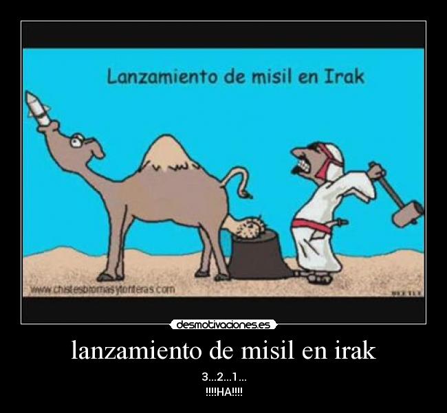 lanzamiento de misil en irak - 