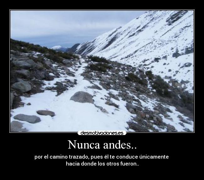 carteles camino desmotivaciones