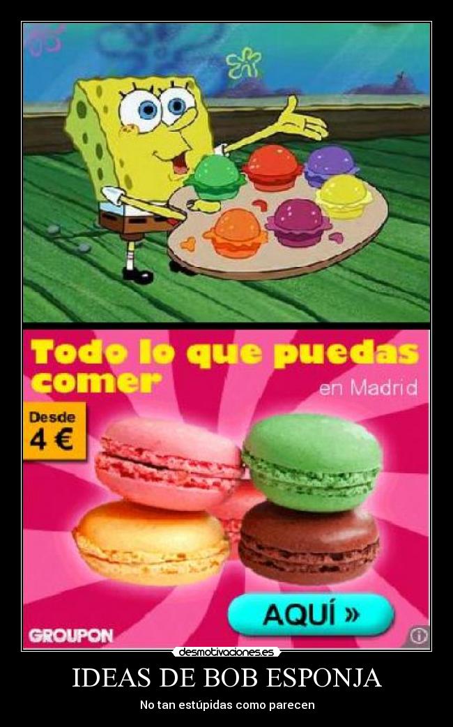 IDEAS DE BOB ESPONJA - 