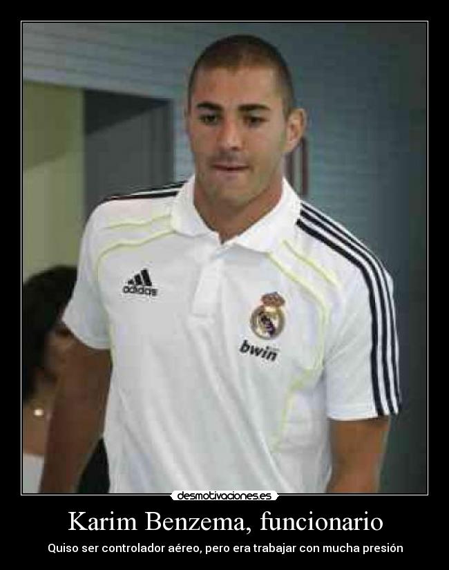 Karim Benzema, funcionario -