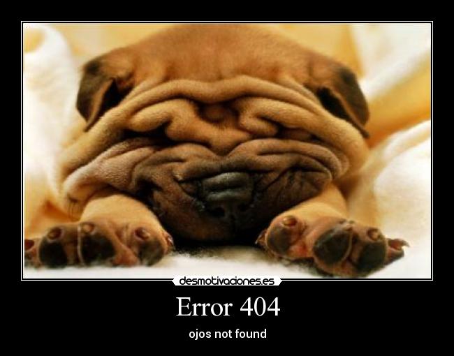 Error 404 -