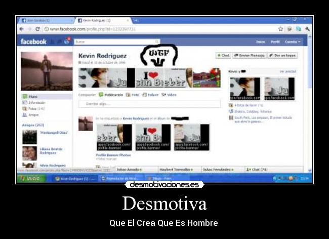 Desmotiva - Que El Crea Que Es Hombre