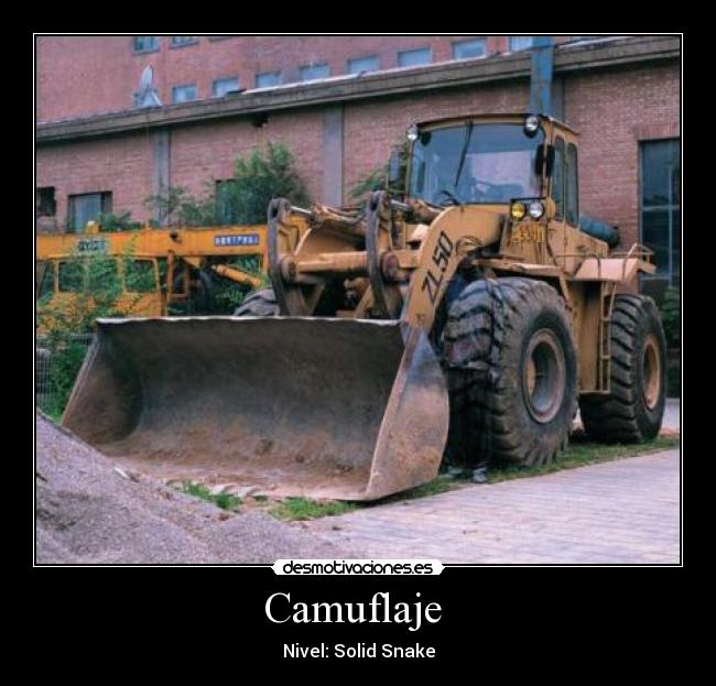 Camuflaje  - Nivel: Solid Snake