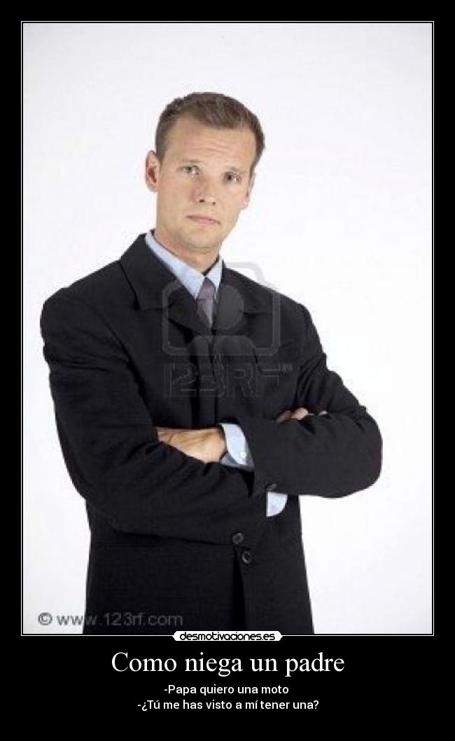 Como niega un padre -