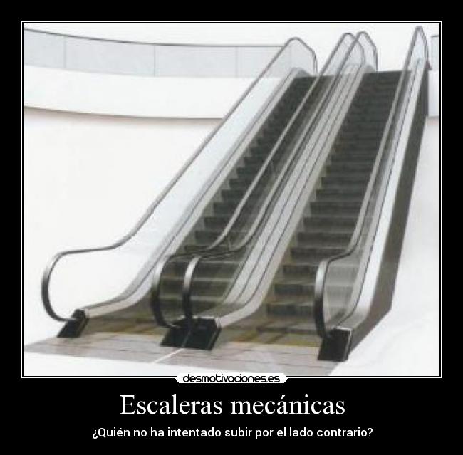 Escaleras mecánicas -