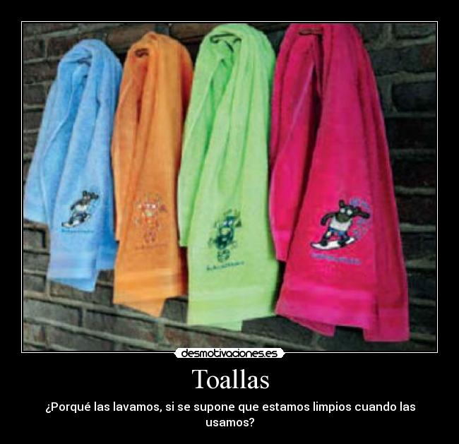 Toallas -