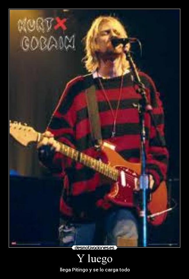 Y luego - llega Pitingo y se lo carga todo
