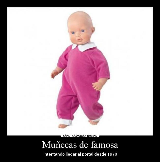 Muñecas de famosa -