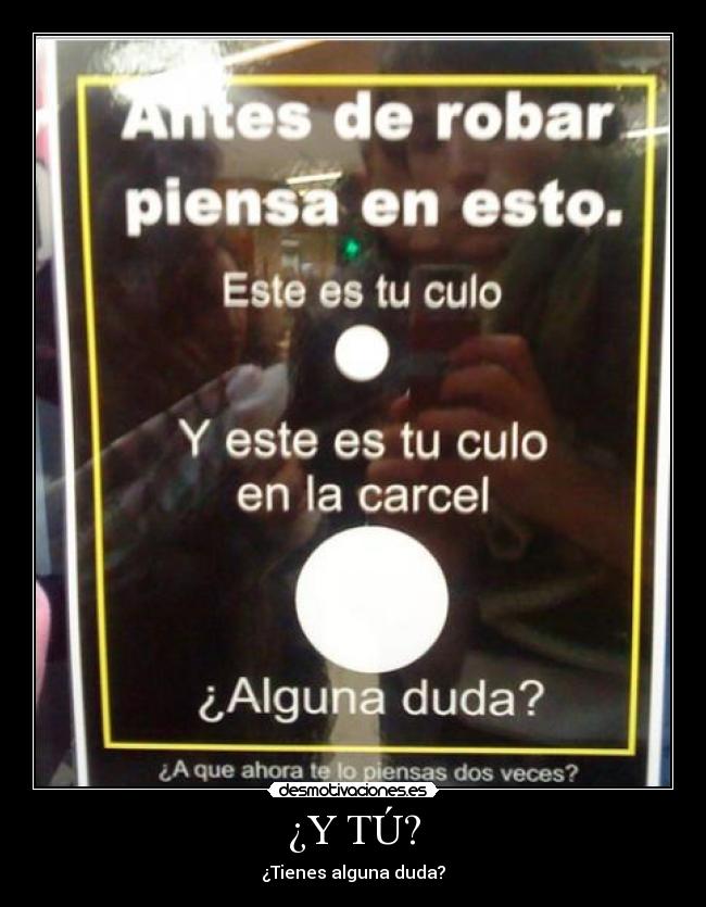 ¿Y TÚ? - ¿Tienes alguna duda?