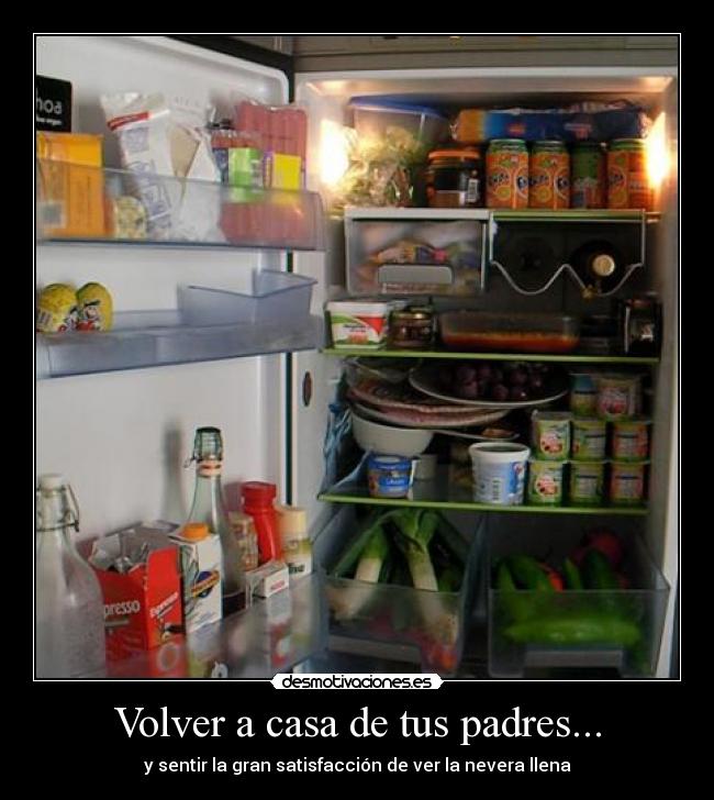 Volver a casa de tus padres... - 