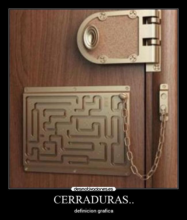 CERRADURAS.. -