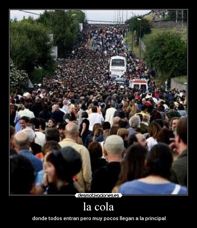 carteles cola desmotivaciones