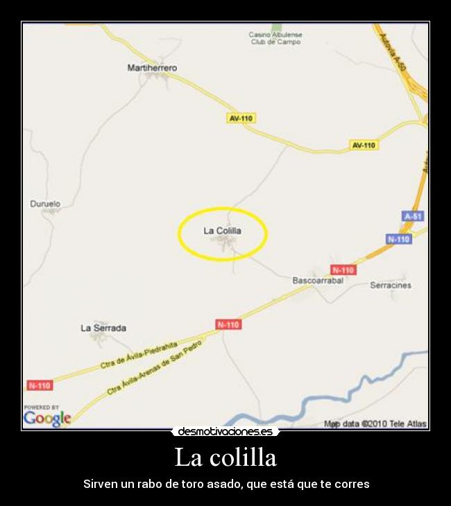 carteles peitolobo colilla rabo toro correr pueblo mapa desmotivaciones