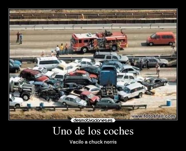 Uno de los coches -