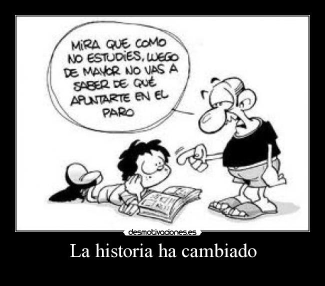 La historia ha cambiado - 