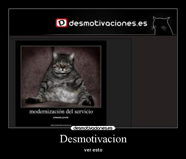 Desmotivacion -