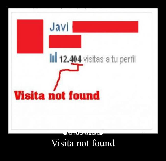 Visita not found - 