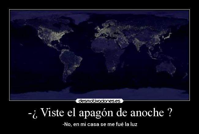 carteles viste apagon desmotivaciones